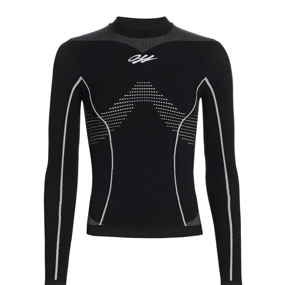 Off-White Athleisure Seamless Long-Sleev